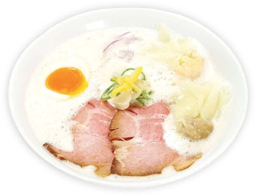 ゆず塩泡鶏白湯そば